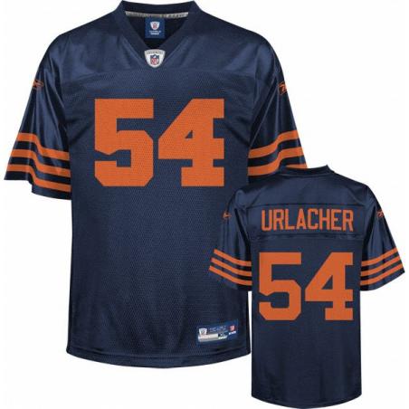 Brian Urlacher Chicago Football Jersey - Chicago #54 Football Jersey(Navy Orange number)