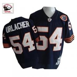 Brian Urlacher Chicago Football Jersey - Chicago #54 Football Jersey(Navy Throwback with Bear Patch)