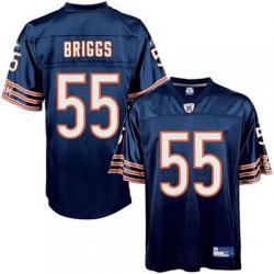 Lance Briggs Chicago Football Jersey - Chicago #55 Football Jersey(Navy)