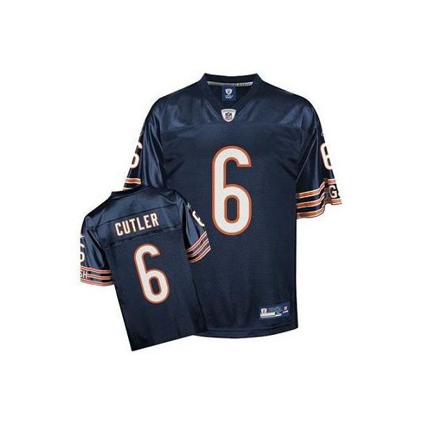 Jay Cutler Chicago Football Jersey - Chicago #6 Football Jersey(Navy)