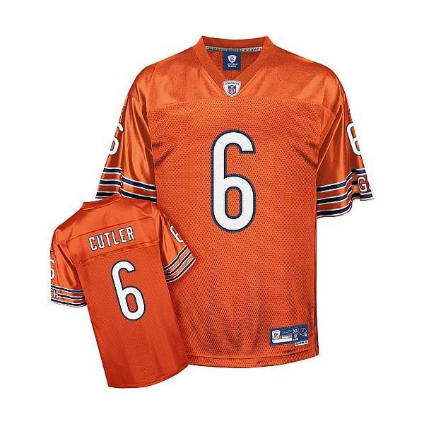 Jay Cutler Chicago Football Jersey - Chicago #6 Football Jersey(Orange)