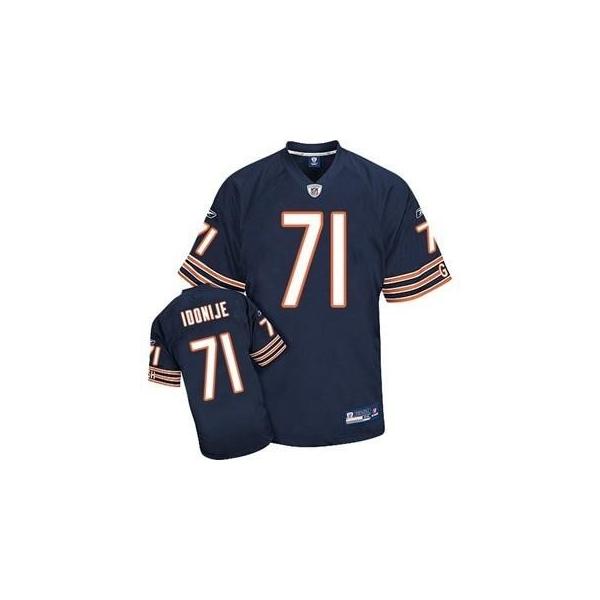 Israel Idonije Chicago Football Jersey - Chicago #71 Football Jersey(Navy)