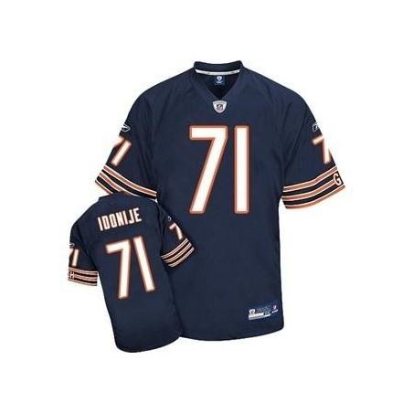 Israel Idonije Chicago Football Jersey - Chicago #71 Football Jersey(Navy)