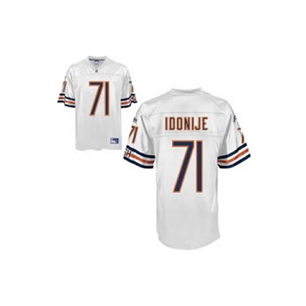 Israel Idonije Chicago Football Jersey - Chicago #71 Football Jersey(White)