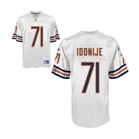 Israel Idonije Chicago Football Jersey - Chicago #71 Football Jersey(White)