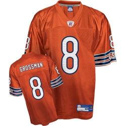 Rex Grossman Chicago Football Jersey - Chicago #8 Football Jersey(Orange)