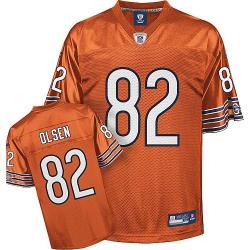 Greg Olsen Chicago Football Jersey - Chicago #82 Football Jersey(Orange)