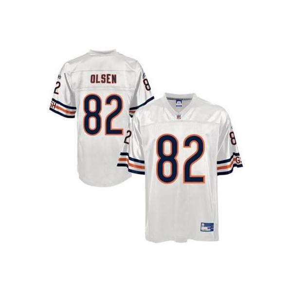 Greg Olsen Chicago Football Jersey - Chicago #82 Football Jersey(White)