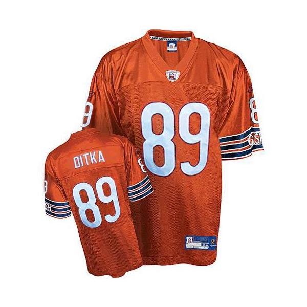 Mike Ditka Chicago Football Jersey - Chicago #89 Football Jersey(Orange)