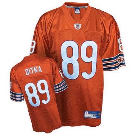 Mike Ditka Chicago Football Jersey - Chicago #89 Football Jersey(Orange)