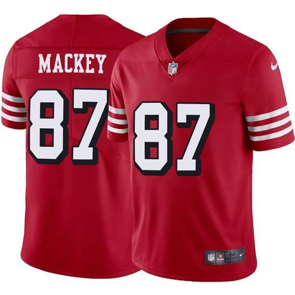 Dee Mackey 49ers Jersey Custom Sewn-on Patches Mens Womens Youth