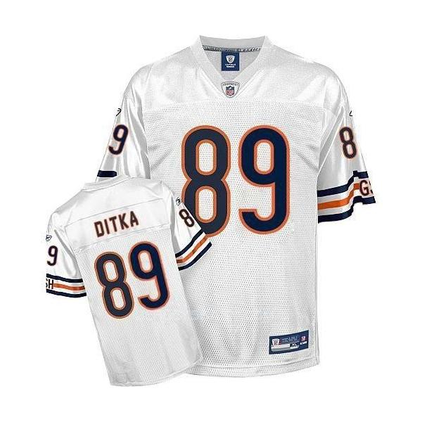 Mike Ditka Chicago Football Jersey - Chicago #89 Football Jersey(White)