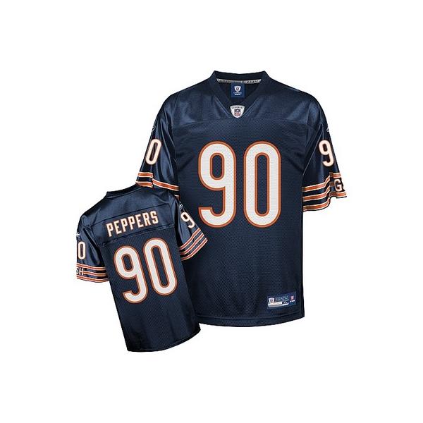 Julius Peppers Chicago Football Jersey - Chicago #90 Football Jersey(Navy)