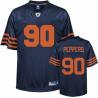 Julius Peppers Chicago Football Jersey - Chicago #90 Football Jersey(Navy Orange number)