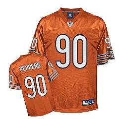 Julius Peppers Chicago Football Jersey - Chicago #90 Football Jersey(Orange)