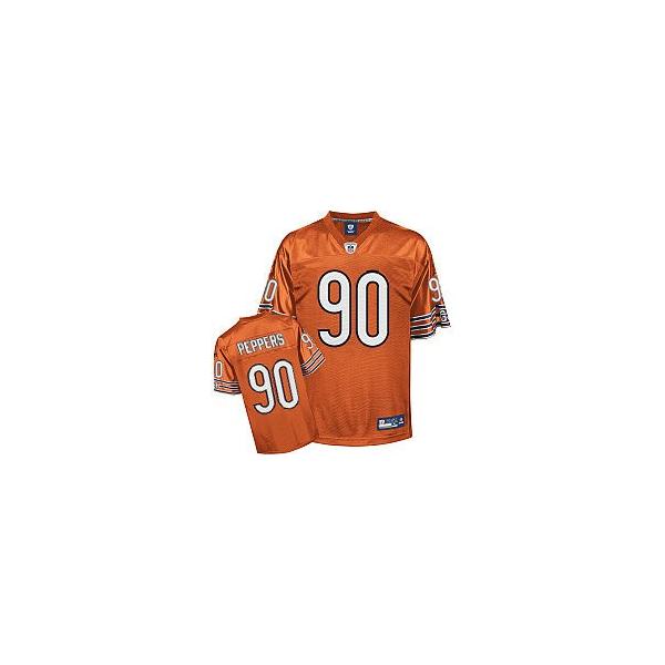 Julius Peppers Chicago Football Jersey - Chicago #90 Football Jersey(Orange)