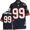 Dan Hampton Chicago Football Jersey - Chicago #99 Football Jersey(Navy Throwback with Bear Patch)