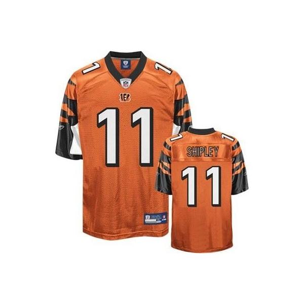 Jordan Shipley Cincinnati Football Jersey - Cincinnati #11 Football Jersey(Orange)