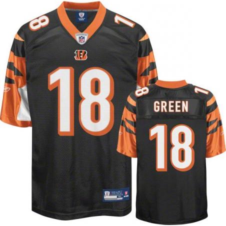 A J Green Cincinnati Football Jersey - Cincinnati #18 Football Jersey(Black)