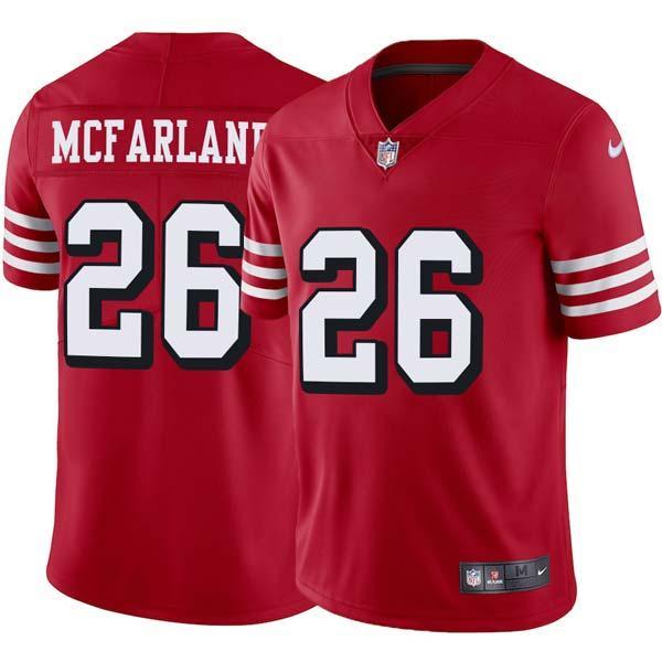 Kay McFarland 49ers Jersey Custom Sewn-on Patches Mens Womens Youth