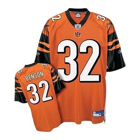 Cedric Benson Cincinnati Football Jersey - Cincinnati #32 Football Jersey(Orange)