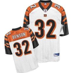 Cedric Benson Cincinnati Football Jersey - Cincinnati #32 Football Jersey(White)