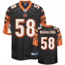 Rey Maualuga Cincinnati Football Jersey - Cincinnati #58 Football Jersey(Black)