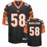 Rey Maualuga Cincinnati Football Jersey - Cincinnati #58 Football Jersey(Black)