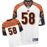 Rey Maualuga Cincinnati Football Jersey - Cincinnati #58 Football Jersey(White)