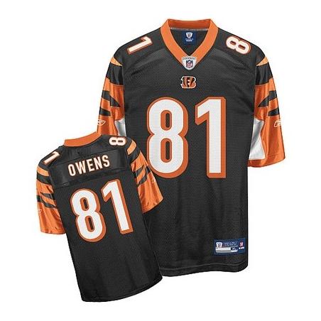 Terrell Owens Cincinnati Football Jersey - Cincinnati #81 Football Jersey(Black)