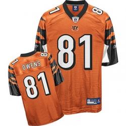 Terrell Owens Cincinnati Football Jersey - Cincinnati #81 Football Jersey(Orange)