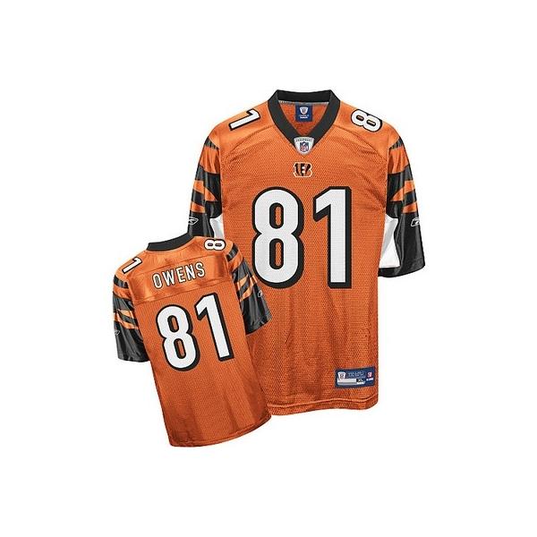 Terrell Owens Cincinnati Football Jersey - Cincinnati #81 Football Jersey(Orange)