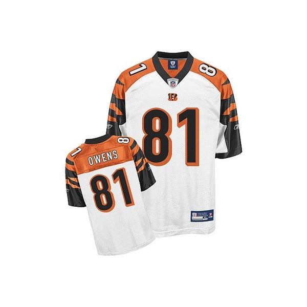 Terrell Owens Cincinnati Football Jersey - Cincinnati #81 Football Jersey(White)