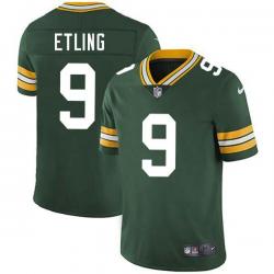 Green Danny Etling Packers Jersey Custom Sewn-on Patches Mens Womens Youth