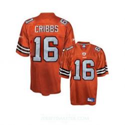 Josh Cribbs Cleveland Football Jersey - Cleveland #16 Football Jersey(Orange)