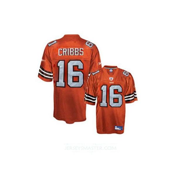 Josh Cribbs Cleveland Football Jersey - Cleveland #16 Football Jersey(Orange)