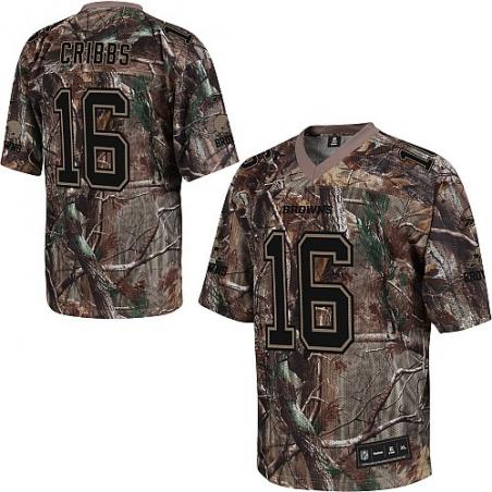 Joshua Cribbs Cleveland Football Jersey - Cleveland #16 Football Jersey(Camo)