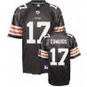 Braylon Edwards Cleveland Football Jersey - Cleveland #17 Football Jersey(Brown)