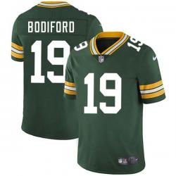 Green Shaun Bodiford Packers Jersey Custom Sewn-on Patches Mens Womens Youth