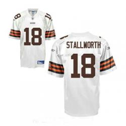 Donte Stallworth Cleveland Football Jersey - Cleveland #18 Football Jersey(White)