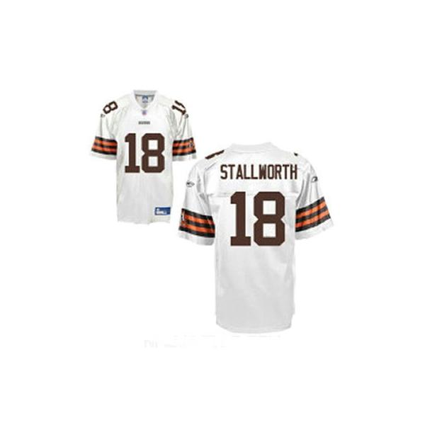 Donte Stallworth Cleveland Football Jersey - Cleveland #18 Football Jersey(White)