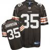 Jerome Harrison Cleveland Football Jersey - Cleveland #35 Football Jersey(Brown)