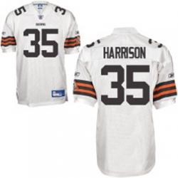 Jerome Harrison Cleveland Football Jersey - Cleveland #35 Football Jersey(White)