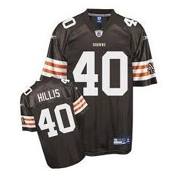 Peyton Hillis Cleveland Football Jersey - Cleveland #40 Football Jersey(Brown)