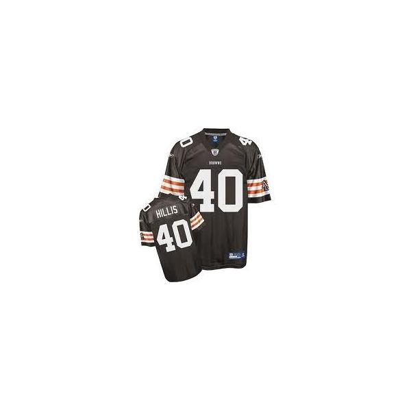 Peyton Hillis Cleveland Football Jersey - Cleveland #40 Football Jersey(Brown)