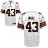 TJ Ward Cleveland Football Jersey - Cleveland #43 Football Jersey(White)