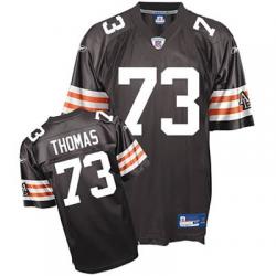 Joe Thomas Cleveland Football Jersey - Cleveland #73 Football Jersey(Brown)