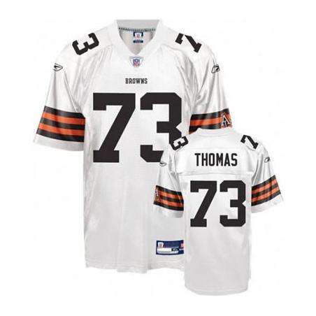 Joe Thomas Cleveland Football Jersey - Cleveland #73 Football Jersey(White)