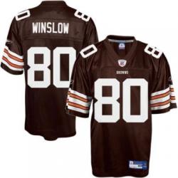 Kellen Winslow Cleveland Football Jersey - Cleveland #80 Football Jersey(Brown)