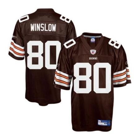 Kellen Winslow Cleveland Football Jersey - Cleveland #80 Football Jersey(Brown)